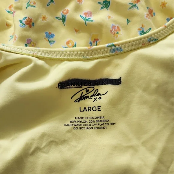 New!Frankies Bikinis X Pamela Anderson One Piece Swimsuit - Picture 15 of 15